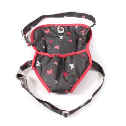 Bayer Chic 2000 Puppen Tragegurt Butterfly Koralle