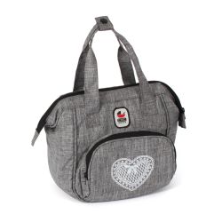 Bayer Chic 2000 Puppenwickeltasche Wickeltasche Jeans grey
