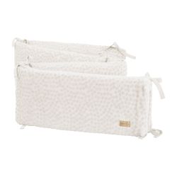 roba Baby Nestchen Seashells Oyster für Babybetten 60x120 70x140 cm Weiß