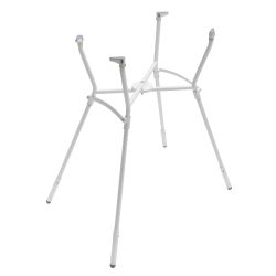 Rotho Wannenständer höhenverstellbar + klappbar weiß Badewanenständer