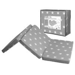 Roba Reisebettmatratze Little Stars faltbares Reisebett 60x120cm Tragetasche
