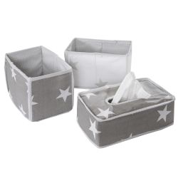 Roba 3er Set Pflegeorganizer Little Stars
