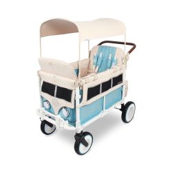 Wonderfold Bollerwagen Kinderwagen VW4 Volkswagen Bondi Blue - blau