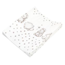 Julius Zöllner Wickelauflage 2-Keil Mulde 50x65 cm Folie Igelchen