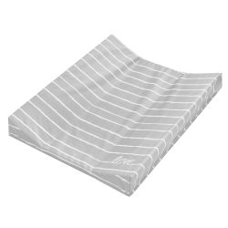 Julius Zöllner Wickelauflage 2-Keil Mulde 50x75 Folie Grey Stripes