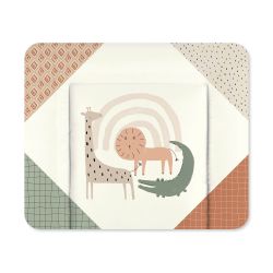 Julius Zöllner Wickelauflage Softy 75x75 Folie Wild Friends GD