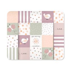 Julius Zöllner Wickelauflage Softy 75x85 Folie Patch rose