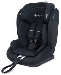 BabyGO Lumo Kindersitz 76-150 cm schwarz