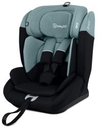 BabyGO Lumo Kindersitz 76-150 cm grün