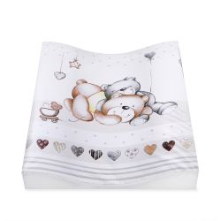 Julius Zöllner Wickelmulde Wickelauflage Wave Folie Schmusebär 50x65 cm