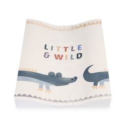 Julius Zöllner Wickelmulde Wickelauflage Wave Folie Krokodil 50x65 cm