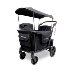 Wonderfold L2 Stroller Doppel Kinderwagen 2-Sitzer Black