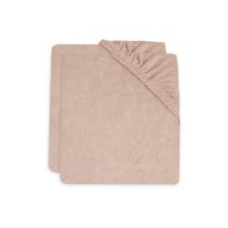 Jollein Wickelauflagenbezug Frottee 75x85 cm Wild Rose Doppelpack