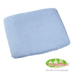 Odenwälder Wickelauflagenbezug Frottee-Bezug für Wickelauflage hellblau