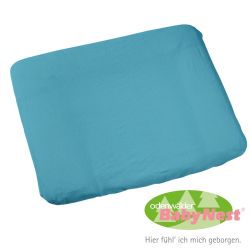 Odenwälder Wickelauflagenbezug Frottee-Bezug für Wickelauflage aqua