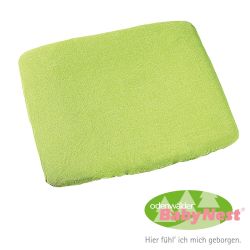 Odenwälder Wickelauflagenbezug Frottee-Bezug für Wickelauflage limone