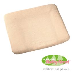 Odenwälder Wickelauflagenbezug Frottee-Bezug für Wickelauflage natur