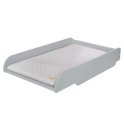 Roba Kids Wickelplatte inkl. Wickelauflage taupe Style Silbergrau