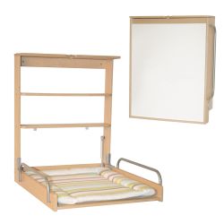 Roba Wandwickelregal klappbares Wickelregal natur Dschungelbaby