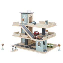 Bayer CHIC 2000 Parkgarage Parkhaus 3-stöckig Holz mit Zubehör