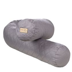 roba Bettschlange roba style Bettumrandung anthrazit Babynest 170 cm