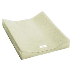 Julius Zöllner Überzug 2-Keilmulde Musselin lime 50/65