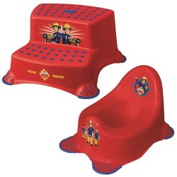 Keeeper 2-teiliges Set Feuerwehrmann Sam Schemel zweistufig & Töpfchen