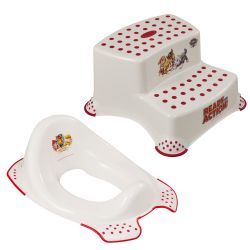 Keeeper 2-teiliges Set Paw Patrol Schemel zweistufig & Toilettensitz