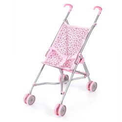 Bayer Design Puppenwagen Buggy rosa Leopard
