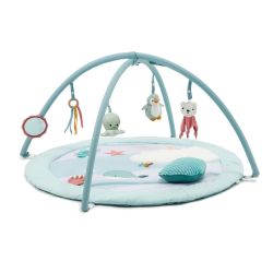 Little big Friends Spielbogen Decke Spielmatte Ocean Meerestiere Ø100cm