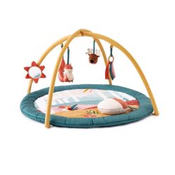 Little big Friends Spielbogen Decke Spielmatte Waldtiere Ø100cm