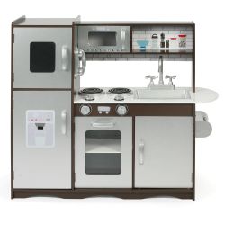 Bayer Chic 2000 Spielküche Kinderküche braun/silber