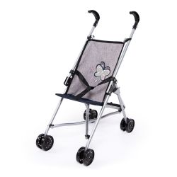 Bayer Design Puppen-Buggy grau Schmetterling