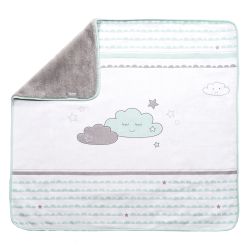 Roba Babydecke Happy Cloud 2 seitig weich warm & flauschig