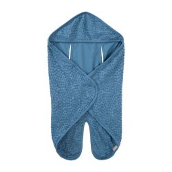 roba Baby Einschlagdecke Seashells Indigo Babydecke Decke Blau