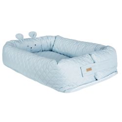 Roba Kids Babylounge Kuschelnest Reise- Kuschelbett Style Hellblau Sky