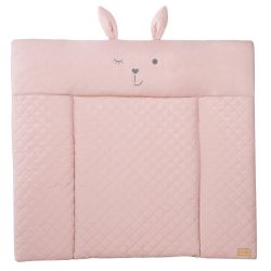 Roba Kids Wickelauflage 85x75 cm soft Hase Lily Style Rosa Mauve