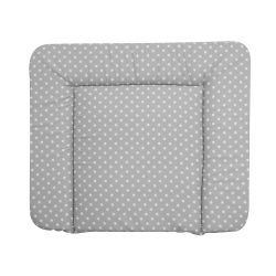 Alvi Kuschel - Wickelauflage 70x85 cm Stars silber 608-9