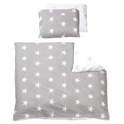 Roba Wende-Bettwäsche 2-teilig Little Stars 40x35 - 80x80 cm