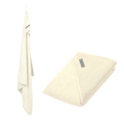 Odenwälder Frottee Kapuzenbadetuch Handtuch 100x100 cm uni nature