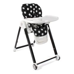 Chic 4 Baby Multi Kinderhochstuhl ARO Dots black 338-40