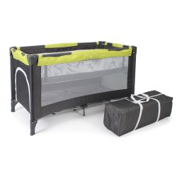 Chic 4 Baby Reisebett LUXUS lemongreen