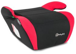 BabyGO Booster i-Size Sitzerhöhung Sitzschale 125-150 cm rot