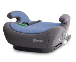 BabyGO Bursa IV i-Size Sitzerhöhung Sitzschale 125-150 cm blau