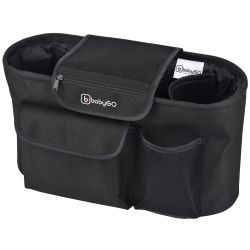 BabyGo Buggy Sportwagen Organizer Kinderwagen Organizer black