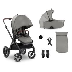 Hauck Kinderwagen Set Comfort N Care Air Set Dark Grey