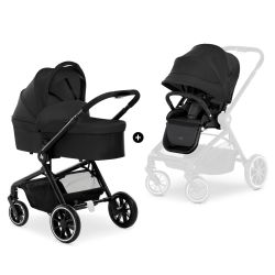 Hauck Core Kombi Kinderwagen Move so Simply Set Black