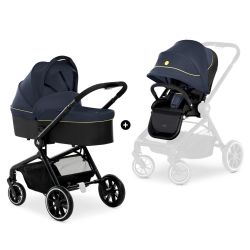 Hauck Core Kombi Kinderwagen Move so Simply Set Dark Navy Neon