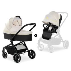 Hauck Core Kombi Kinderwagen Move so Simply Set Beige Neon