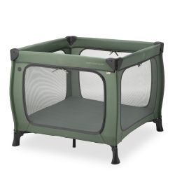 Hauck Reisebett Laufgitter inkl. Sleeper Sleep N Play SQ Set Dark Green